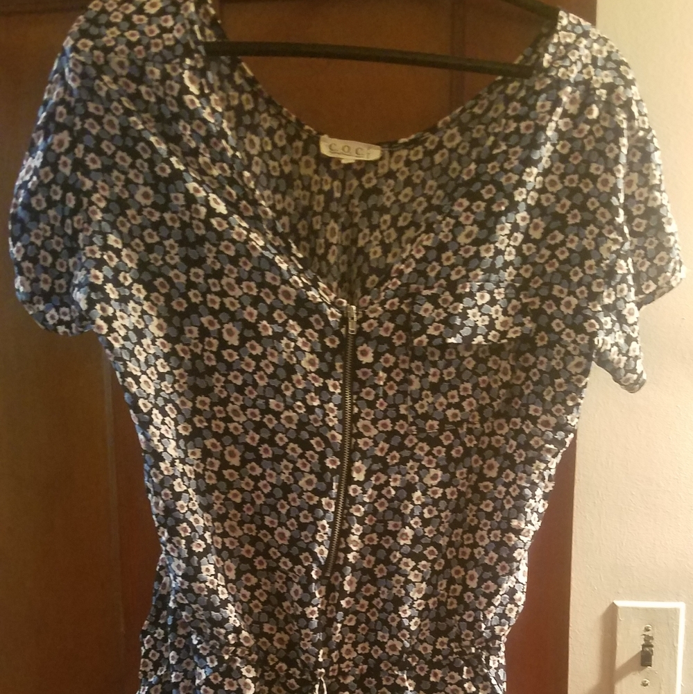 Floral Romper  shorts